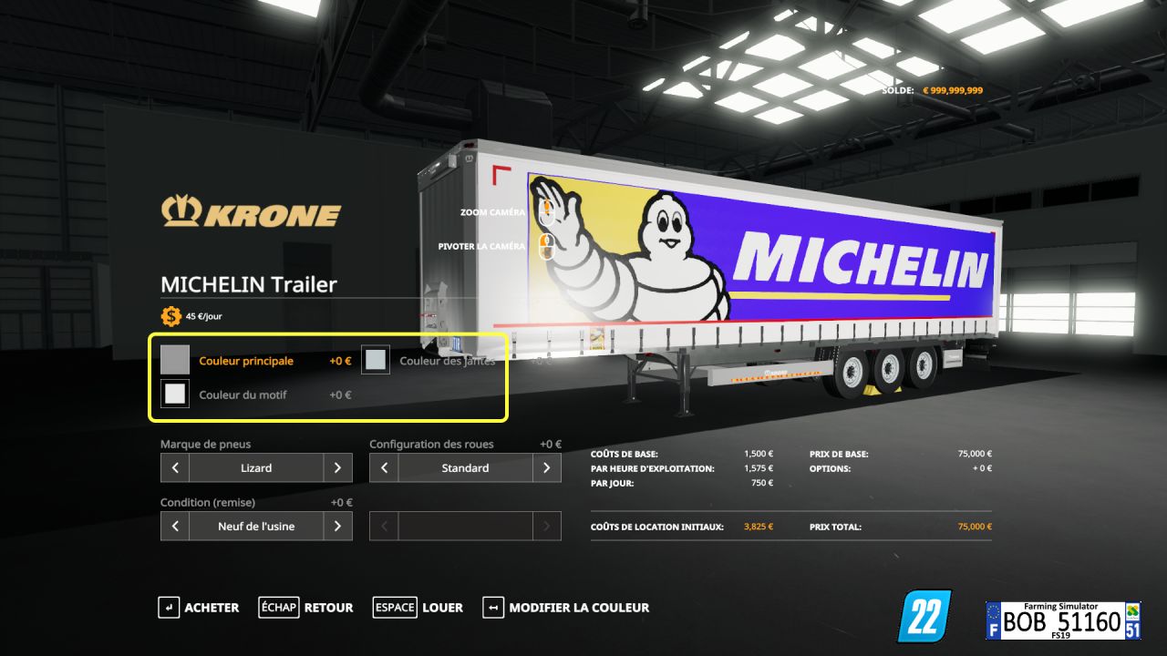 MICHELIN trailer