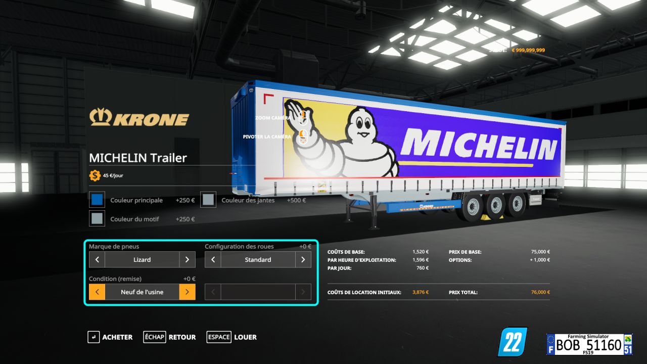 MICHELIN trailer