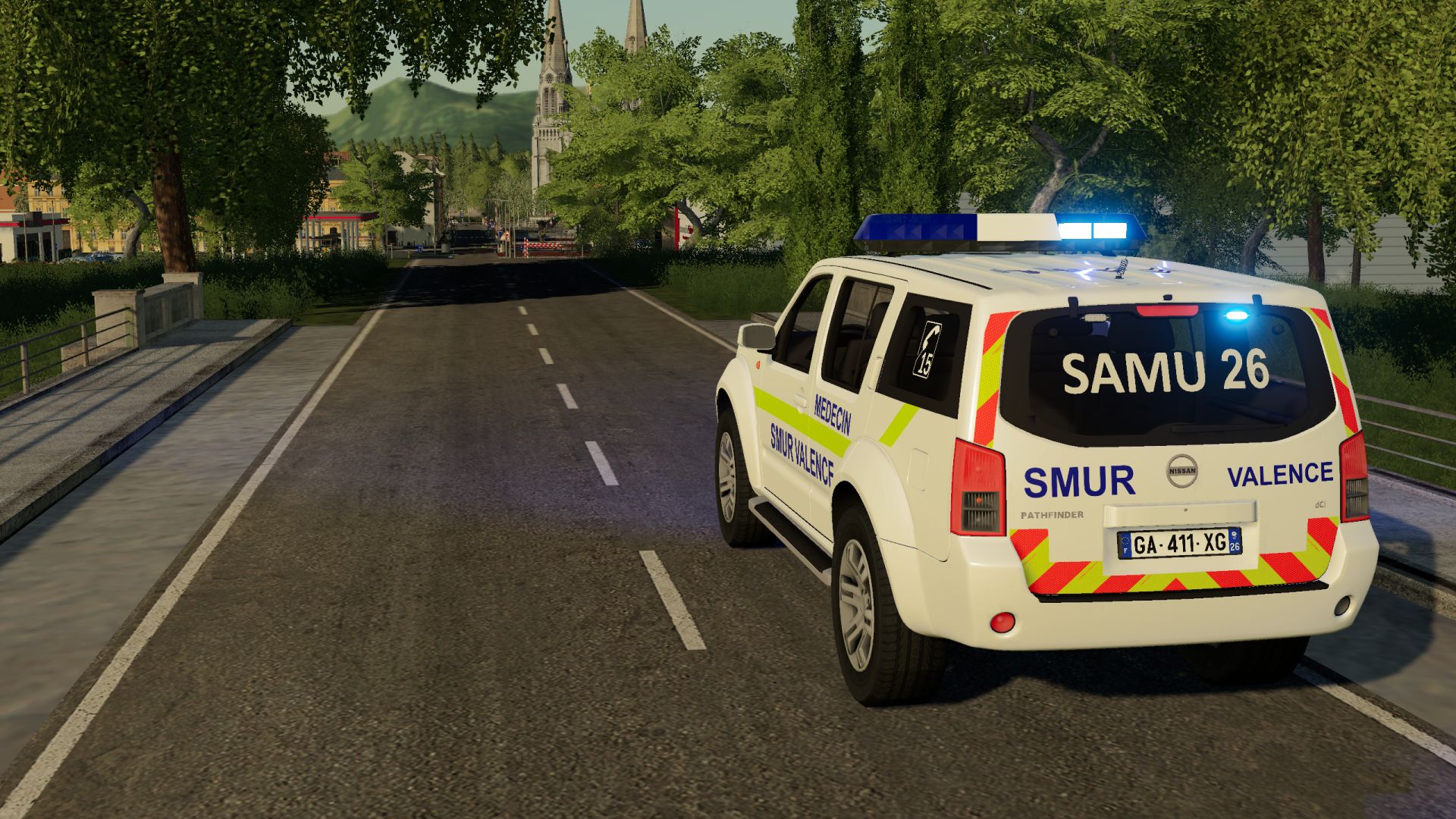 Nissan Pathfinder SAMU