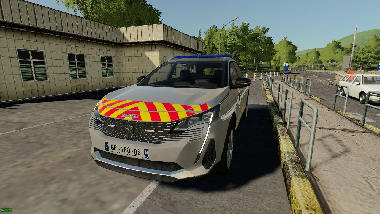 Peugeot 5008 - Police Judiciaire 75