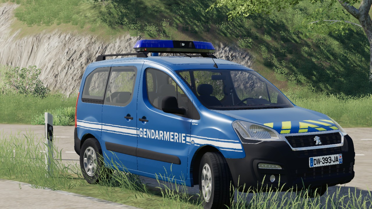 Peugeot Partner II 2015 Gendarmerie