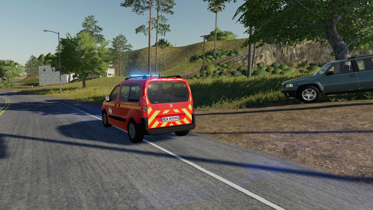 Peugeot Partner II 2015 (posto di comando SDIS 33)