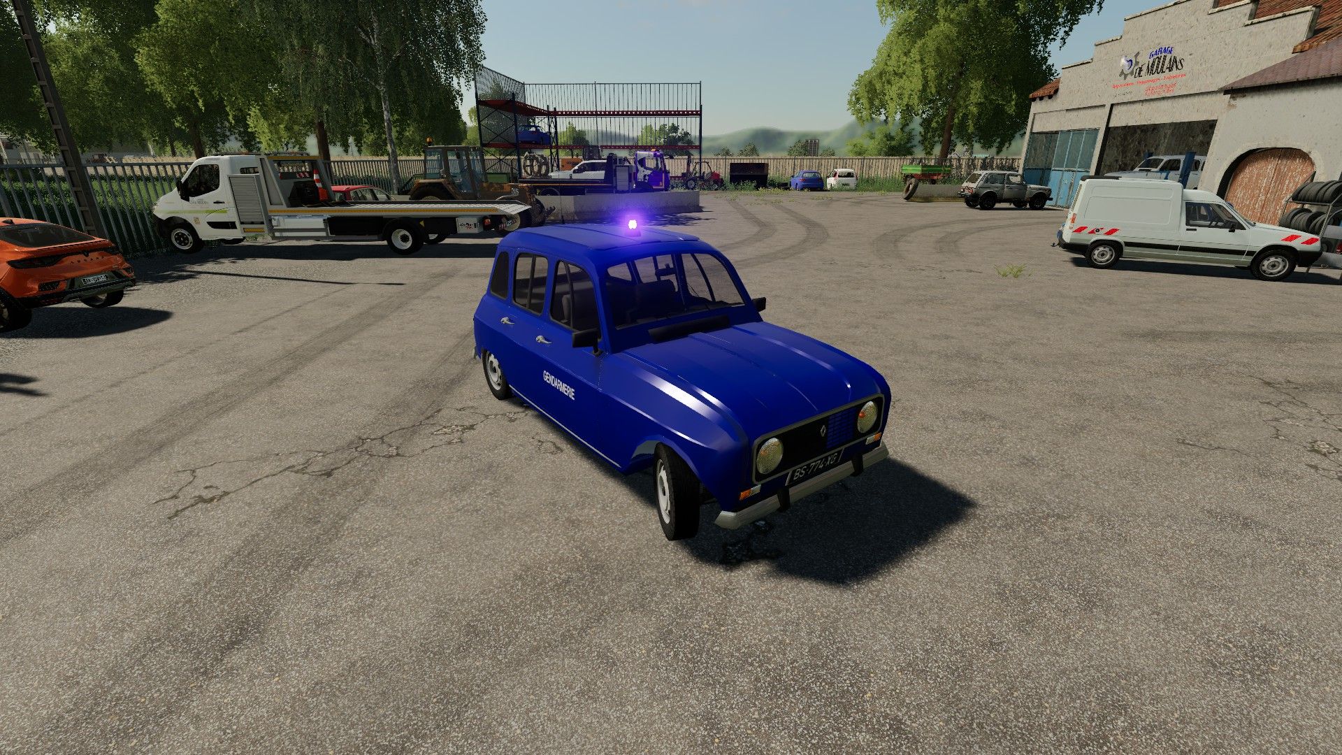 Renault 4 - Gendarmerie-Kollektion