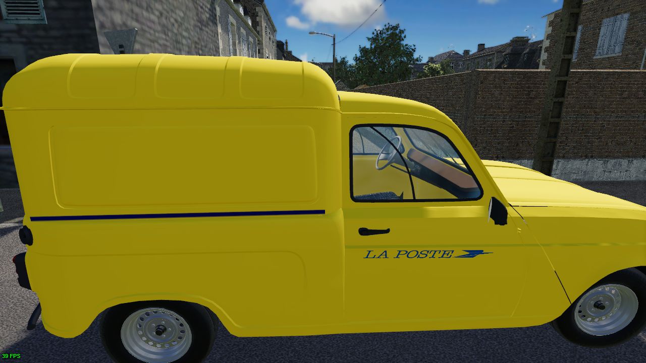 Renault 4L - La Poste 1962 "Les Visiteurs"