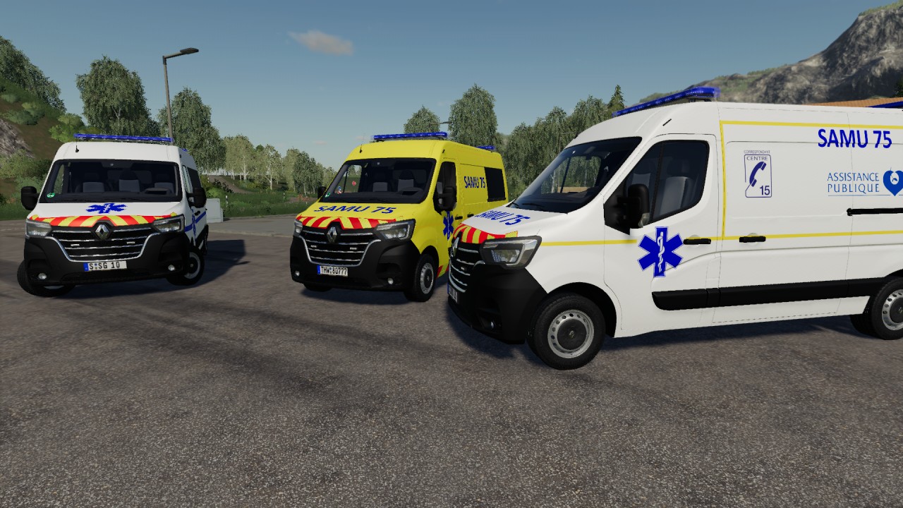 Renault Master 2020 Samu / Ambulancia