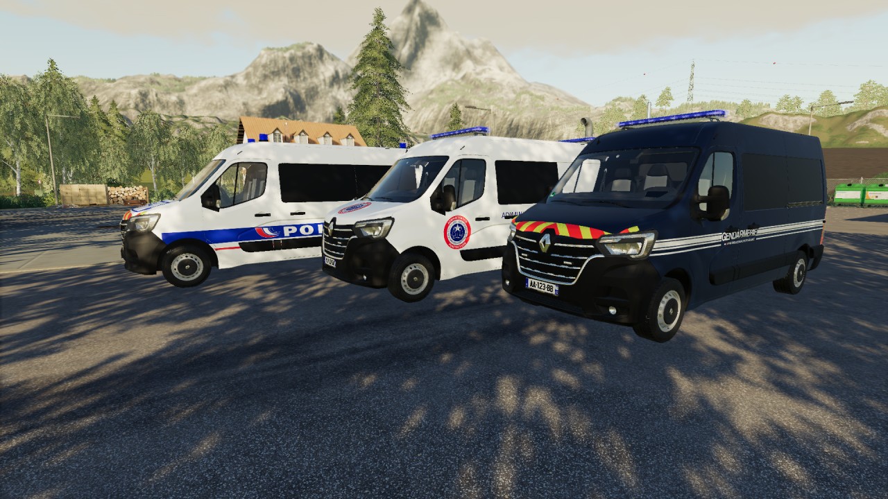 Renault Master 4 Gendarme/Pénitentier/Police