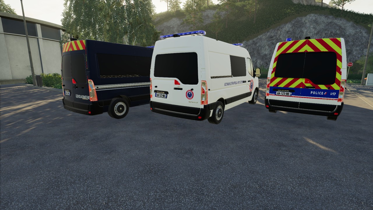 Renault Master 4 Gendarme / Penitentiary / Police