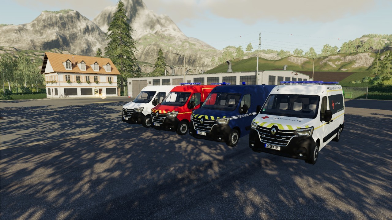 Renault Master 4 Gendarmería / Bombero