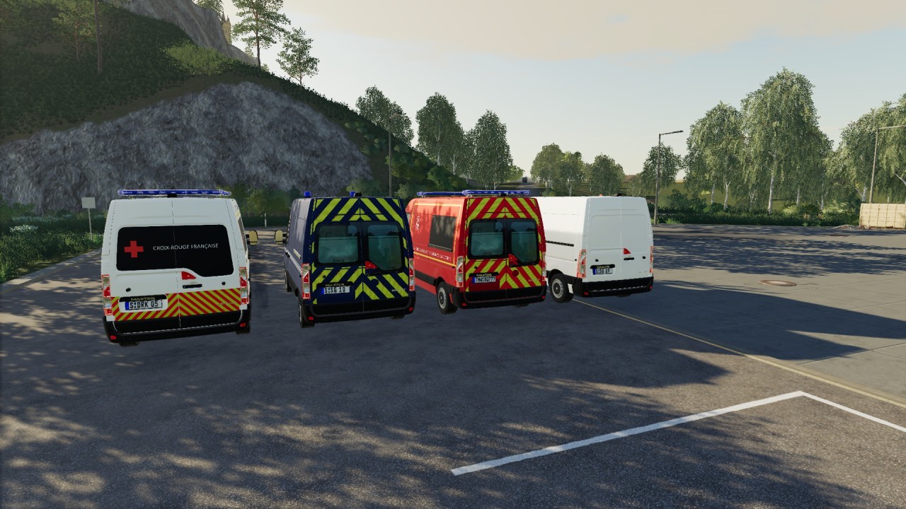 Renault Master 4 Gendarmerie / Firefighter