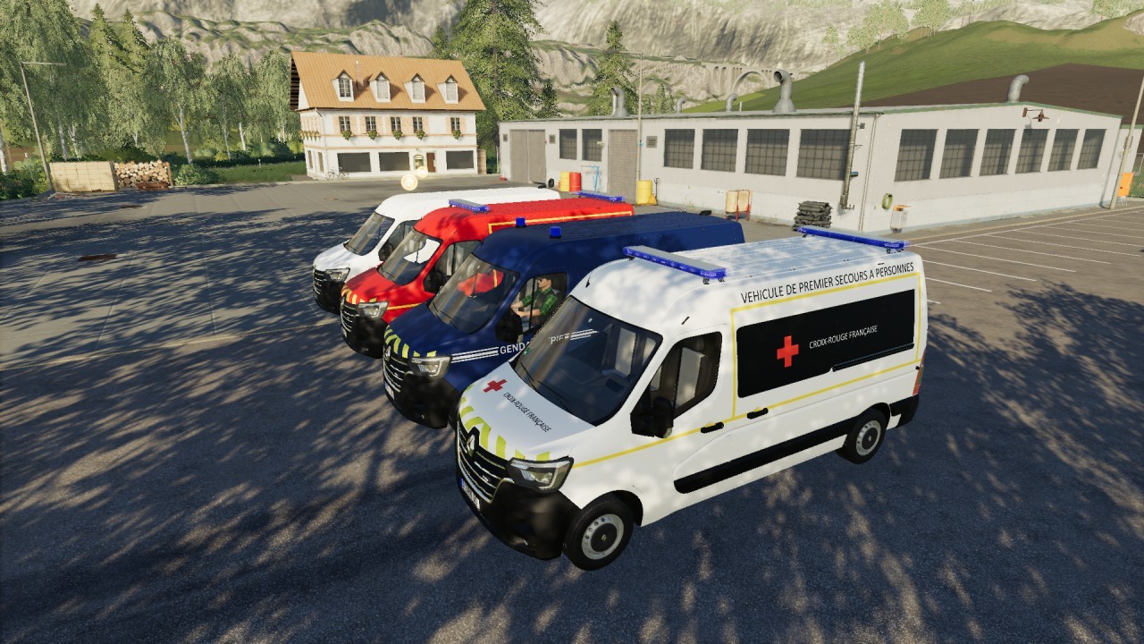 Renault Master 4 Жандармерия / Пожарный