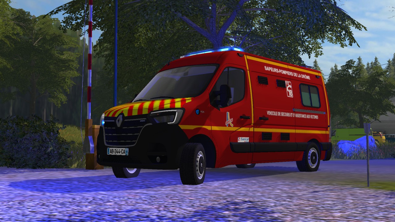 Renault Master IV VSAV SDIS 26