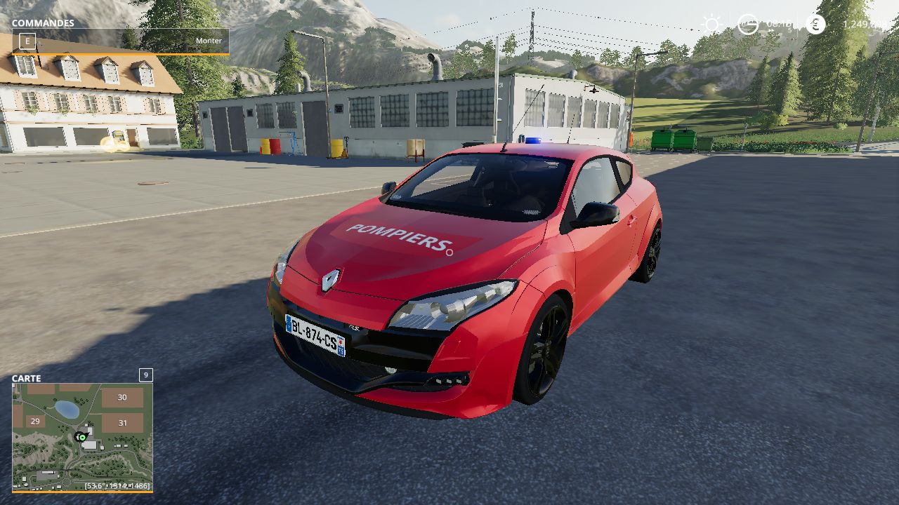 Renault Megane RS (pompiers)