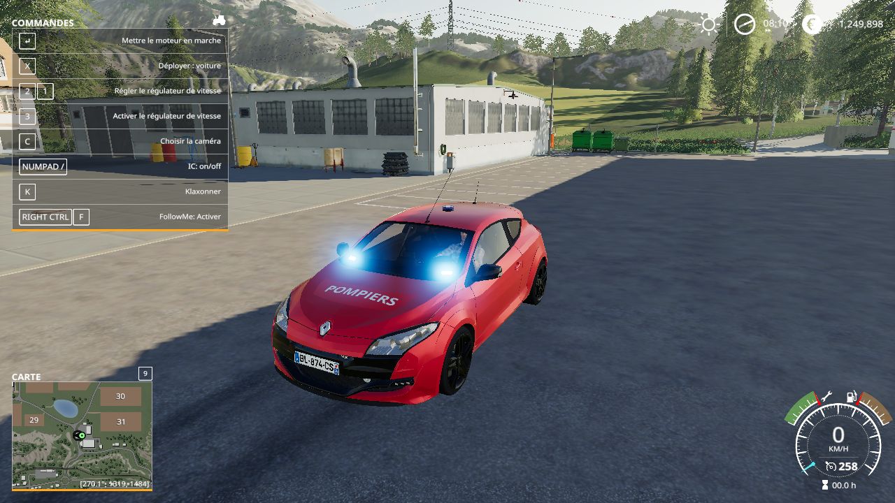 Renault Megane RS (vigili del fuoco)