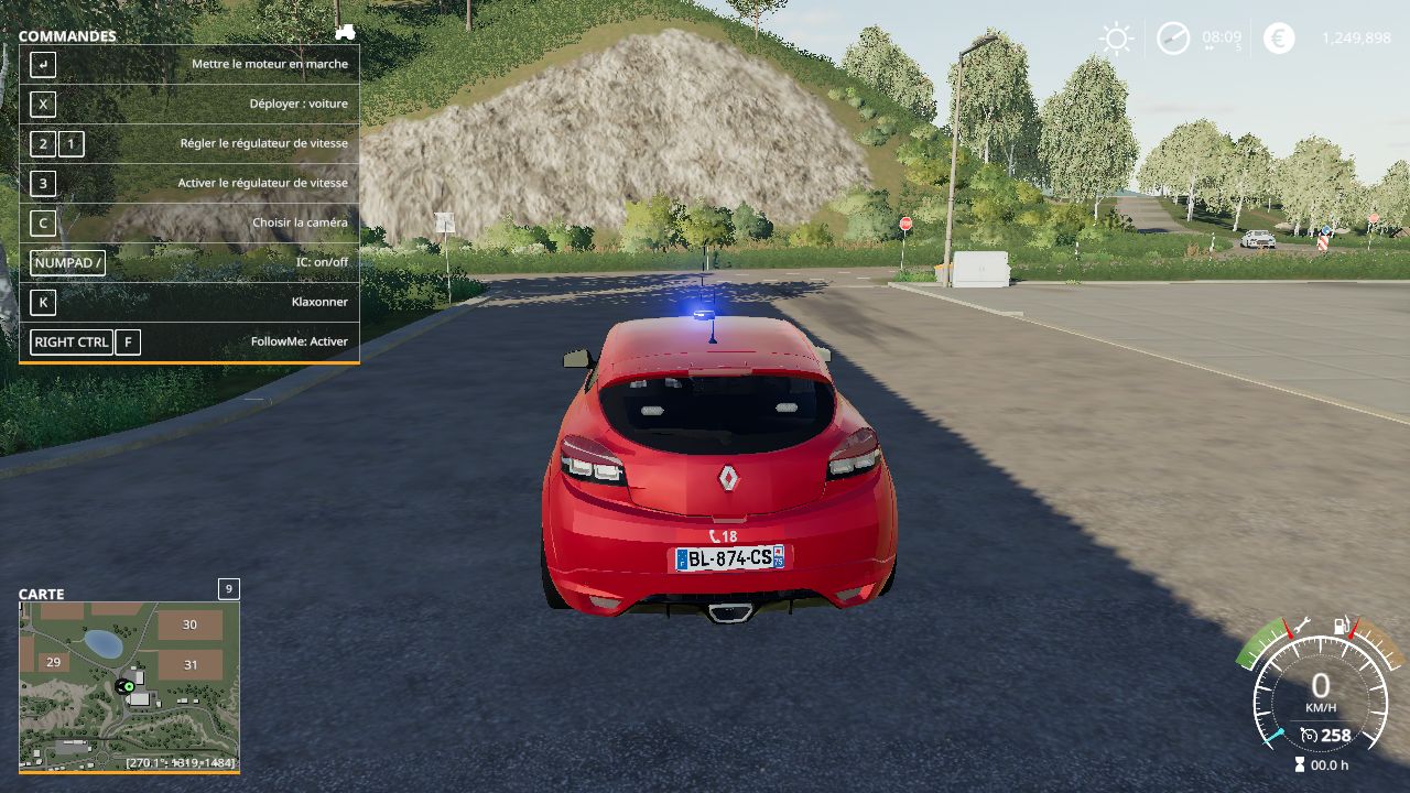 Renault Megane RS (vigili del fuoco)