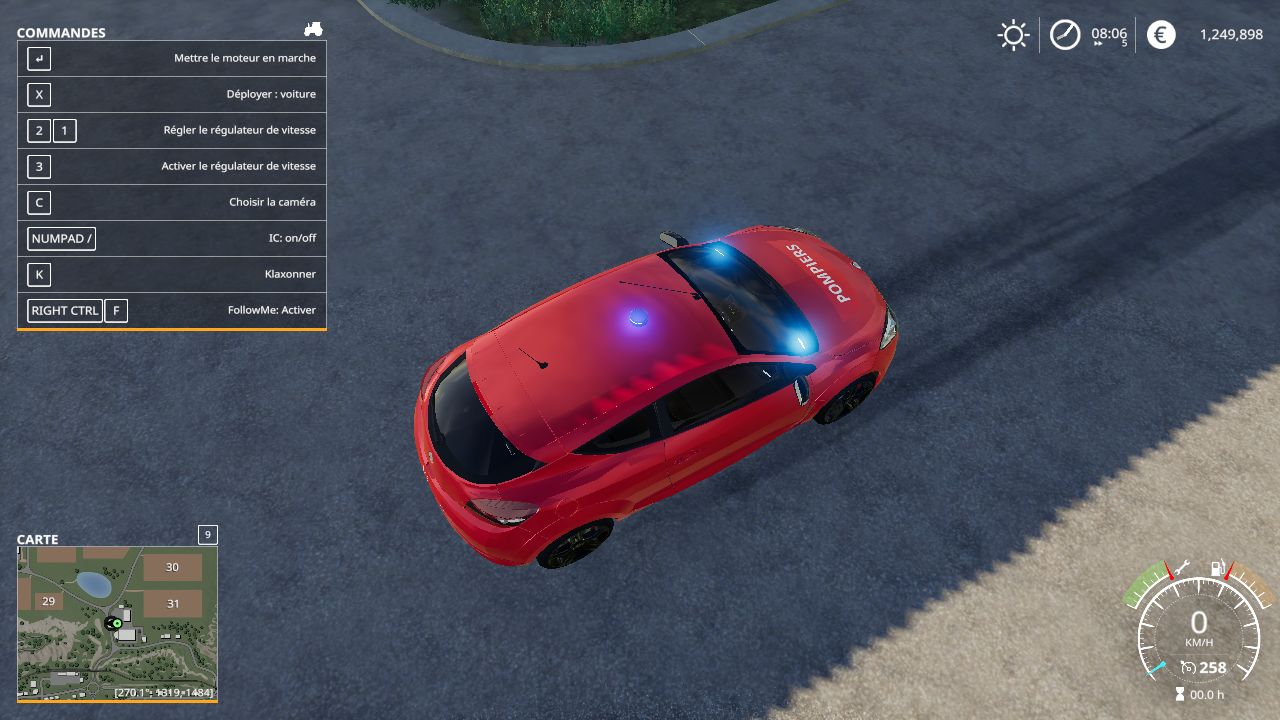 Renault Megane RS (vigili del fuoco)