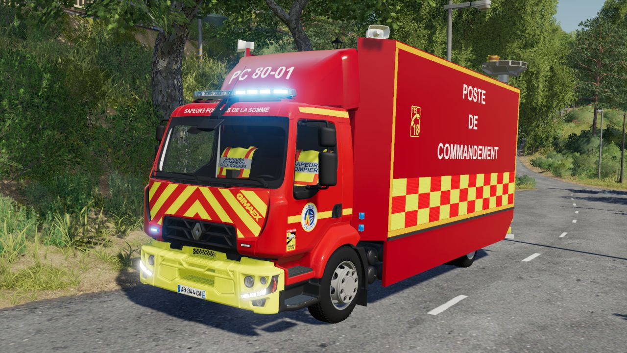 Renault Midlum Command Post Vehicle