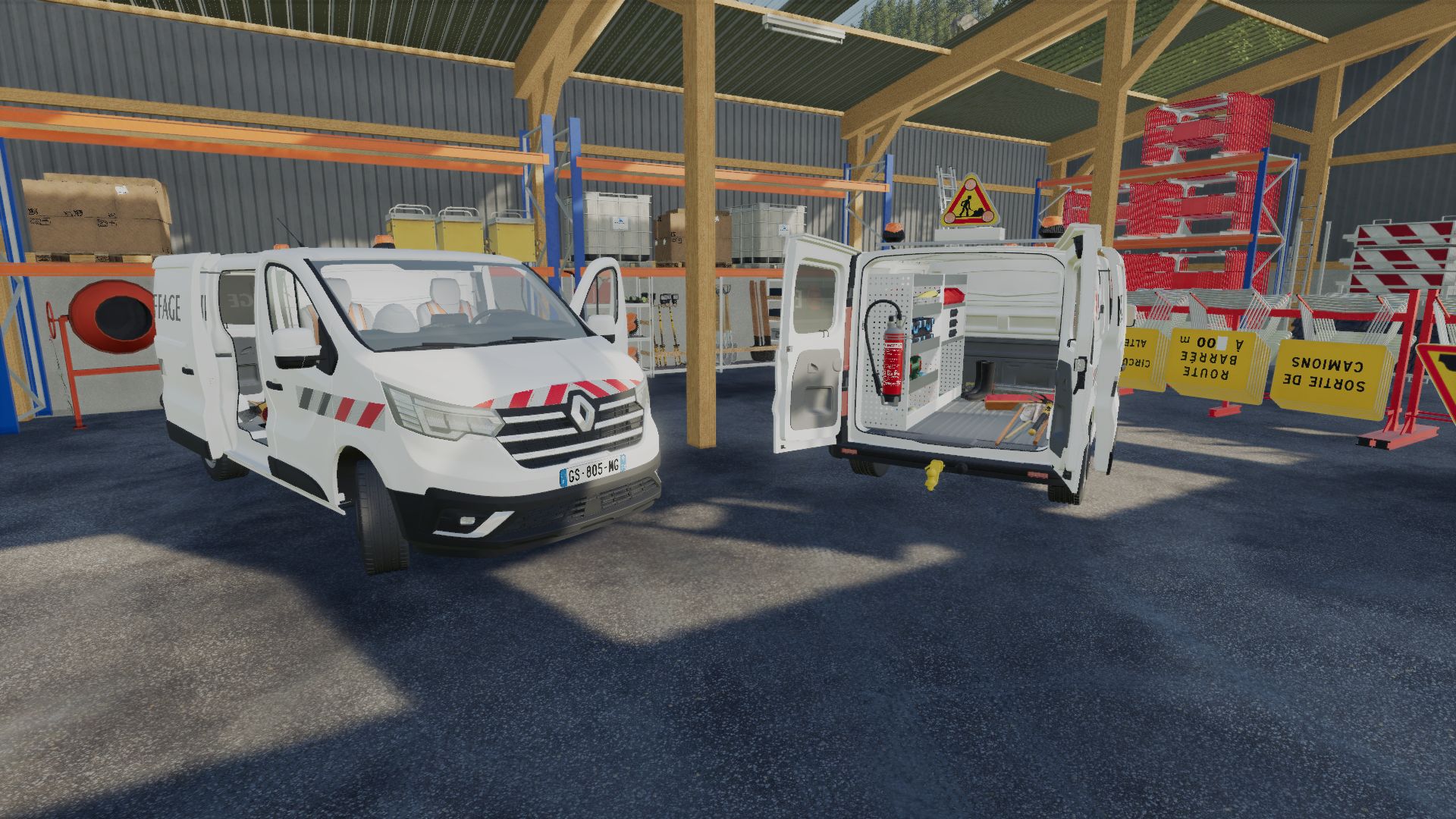 Renault Trafic 2023 Eiffage