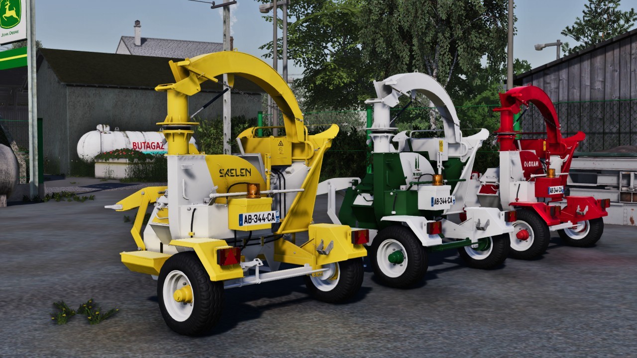 Saelen wood chipper