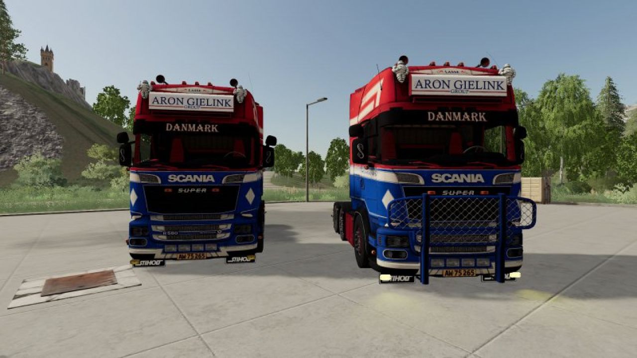 Scania R-Series Topline 6x2 Aron Gielink