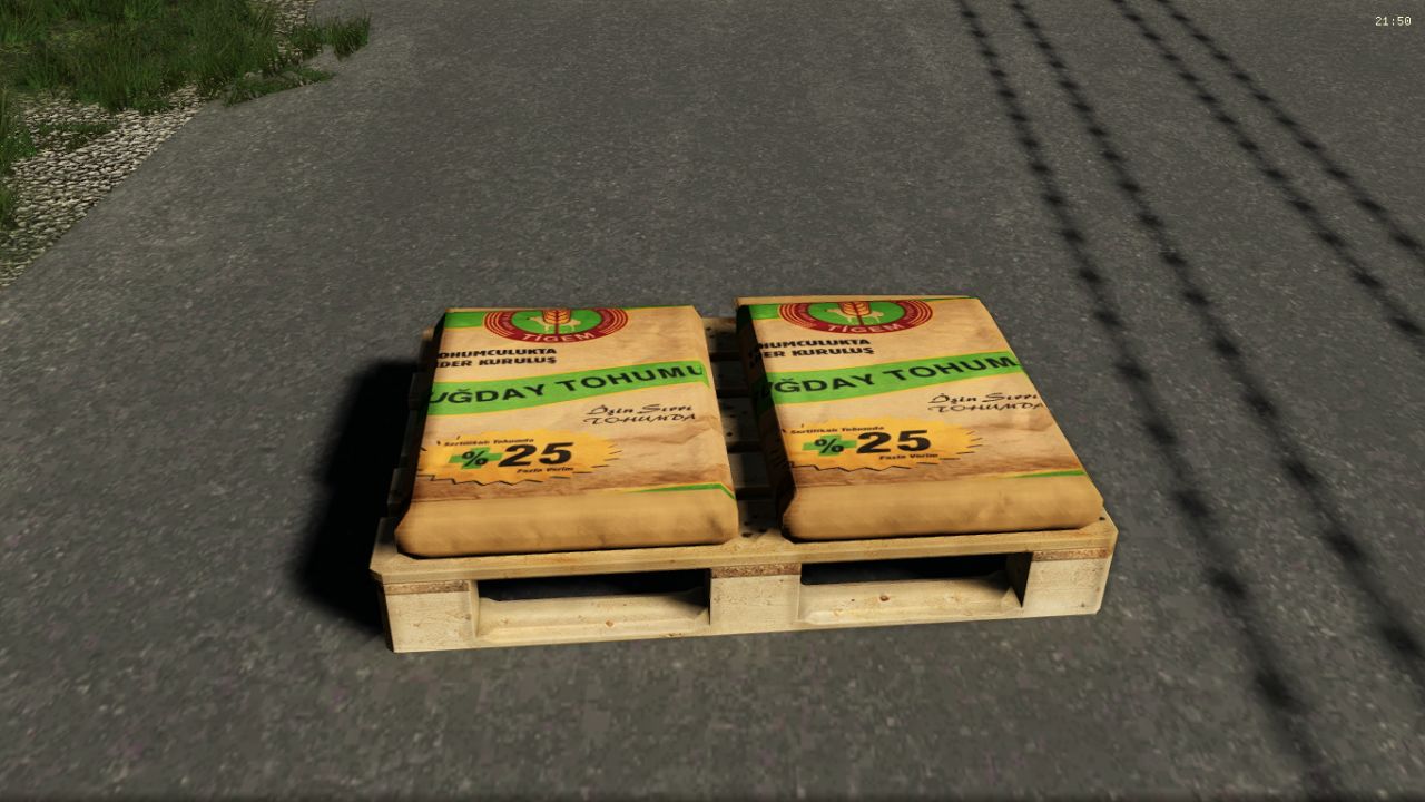 Seed pallet