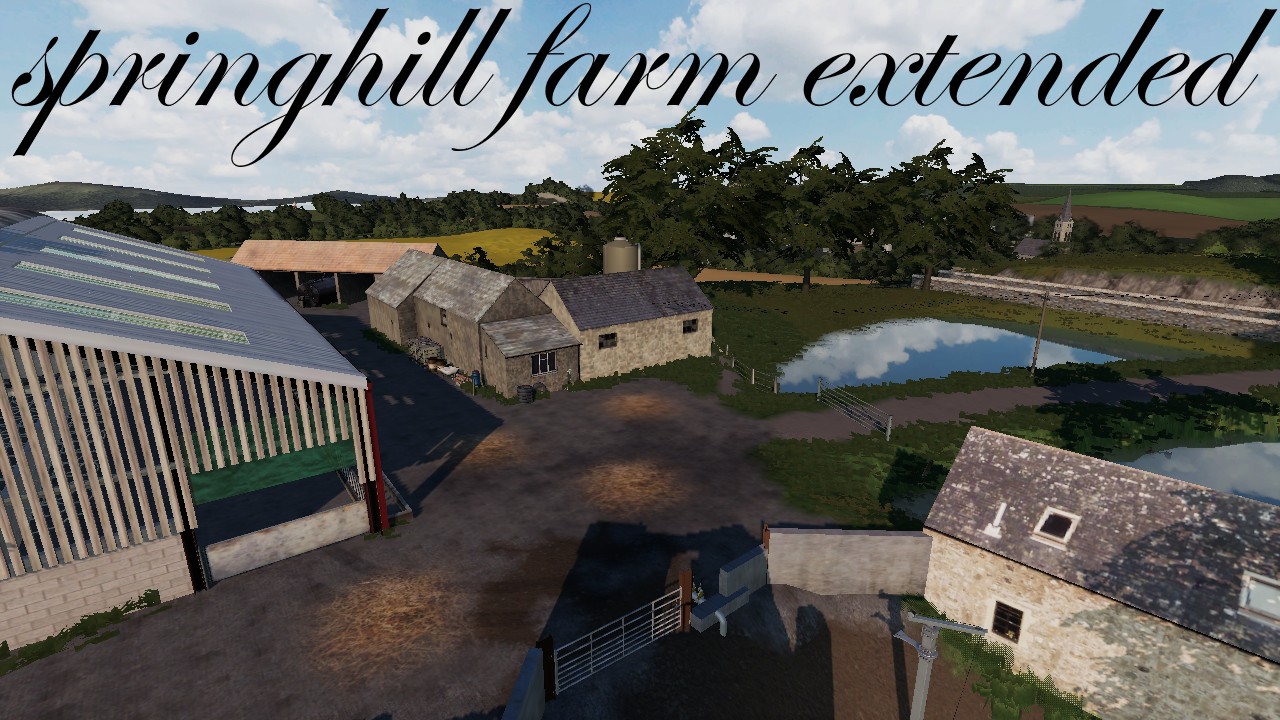 FS19 Springhill valley extended Map