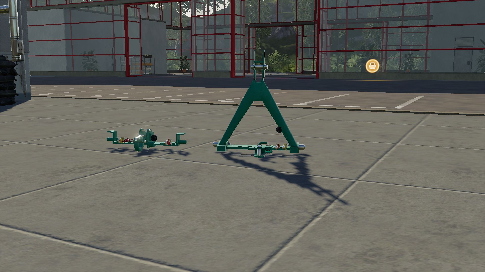 Triangle and Earring for HTZ Tractors