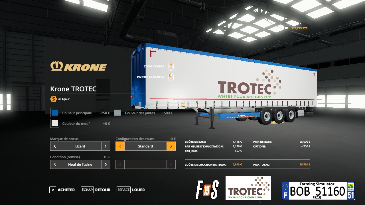TROTEC trailer