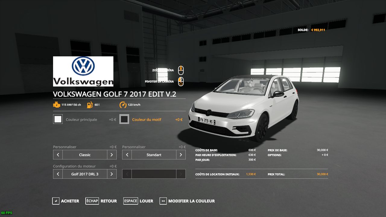 Volkswagen Golf VII 2017 Edit