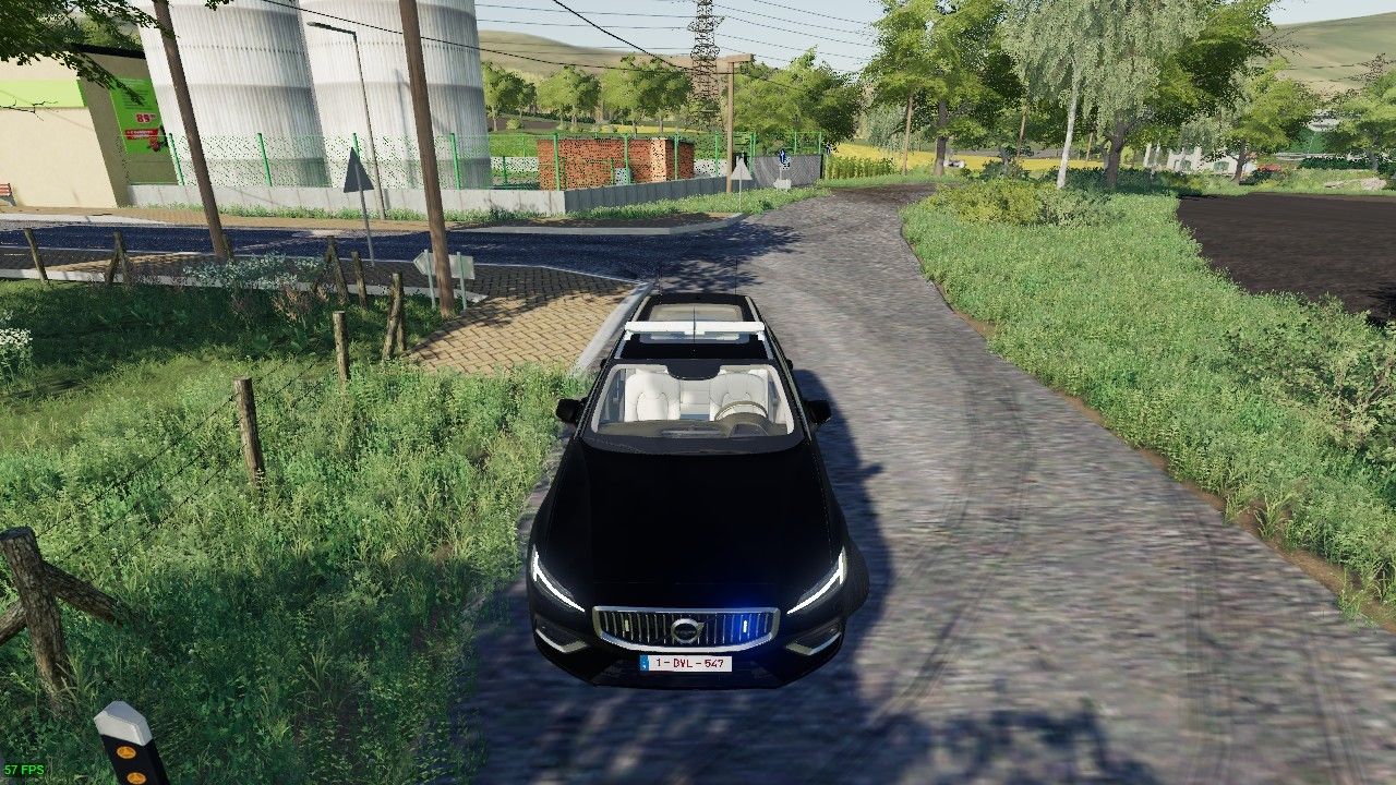 Volvo V60 - Polícia belga não marcada
