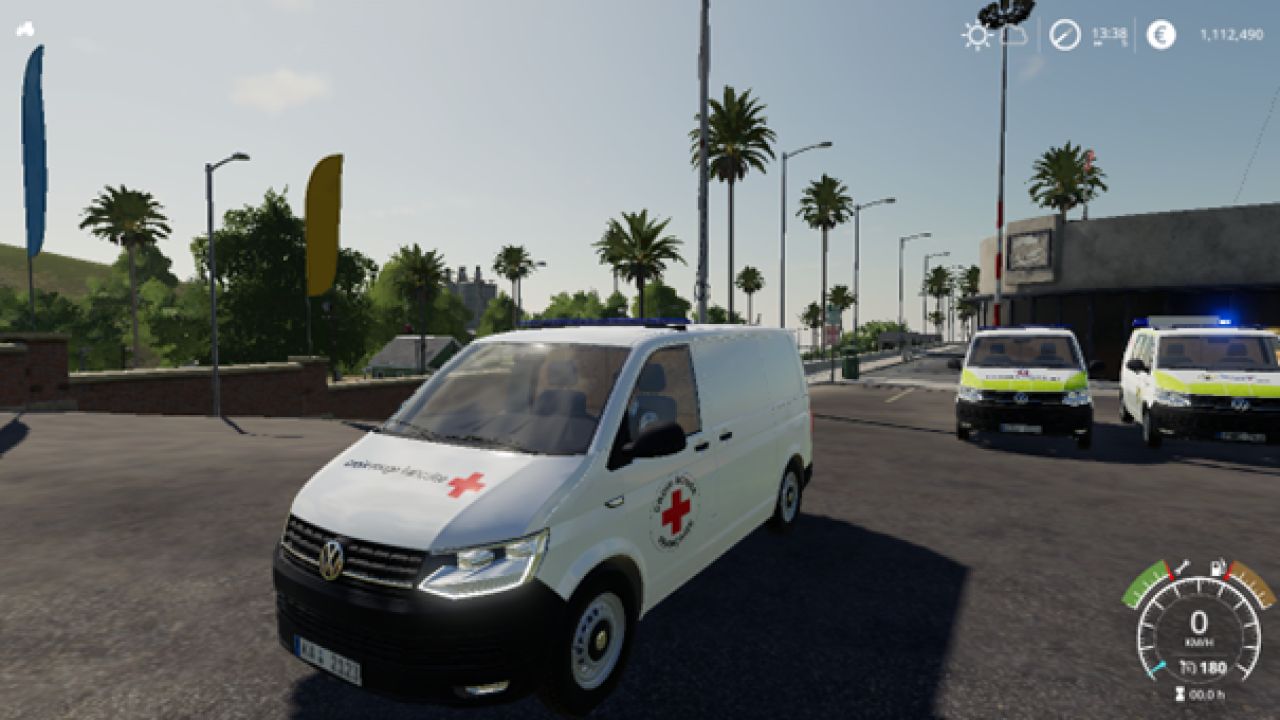 WHITE CROSS, RED CROSS, FFSS vehicles