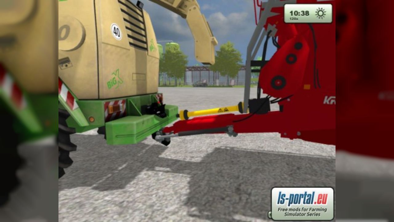 Attacher for Krone BigX