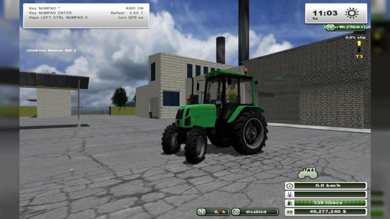 Belarus 820.3 v2 more realistic