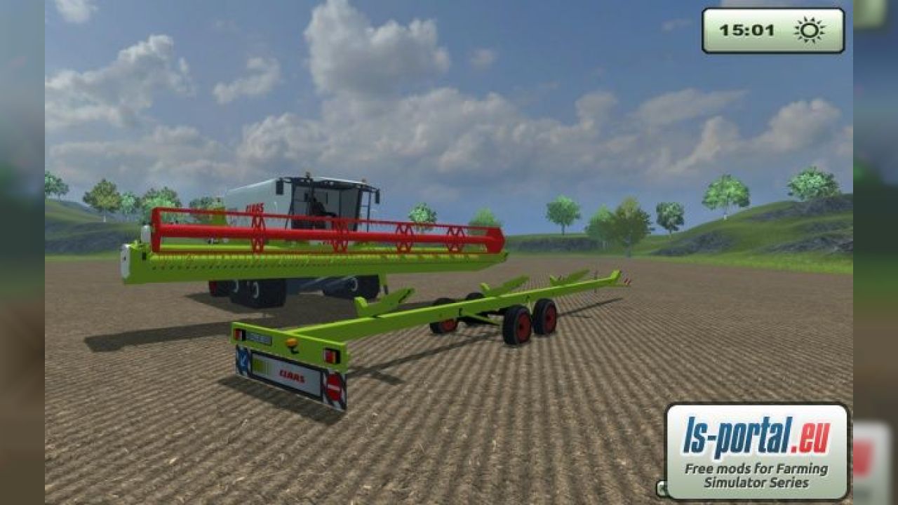 Biso cutter trailer Claas skin
