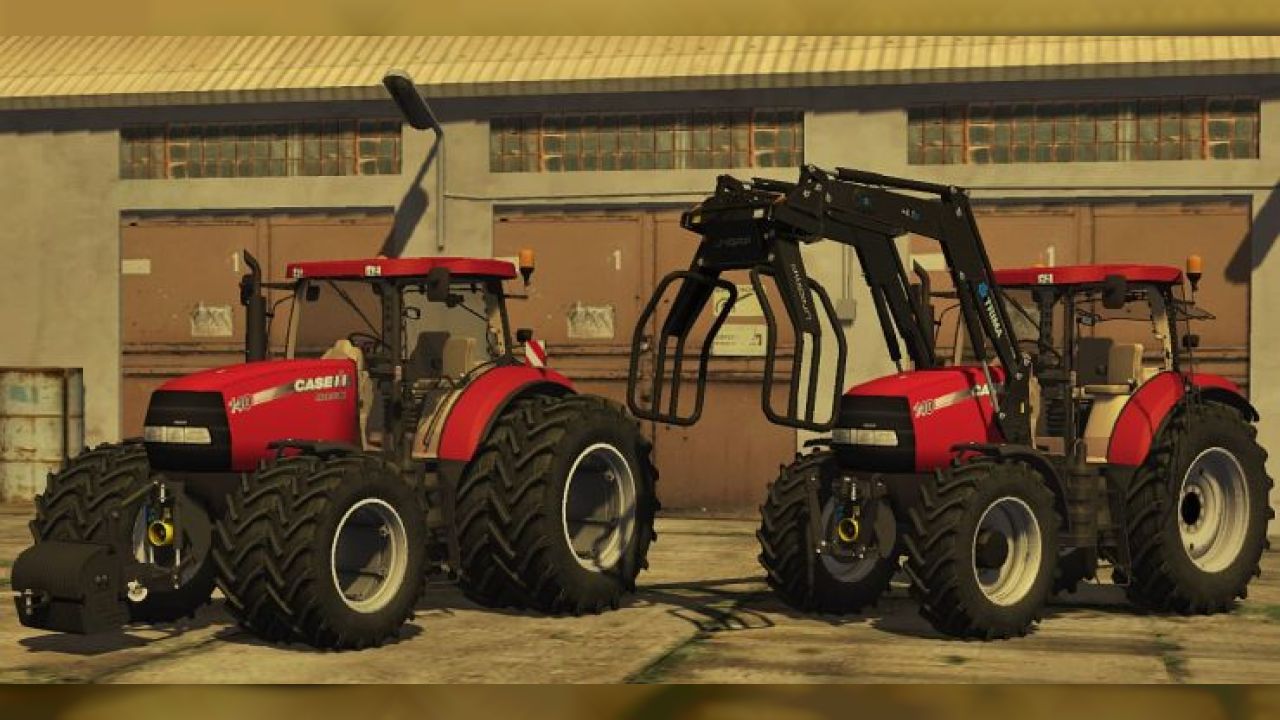 Case Maxxum 140 Fixed Pack