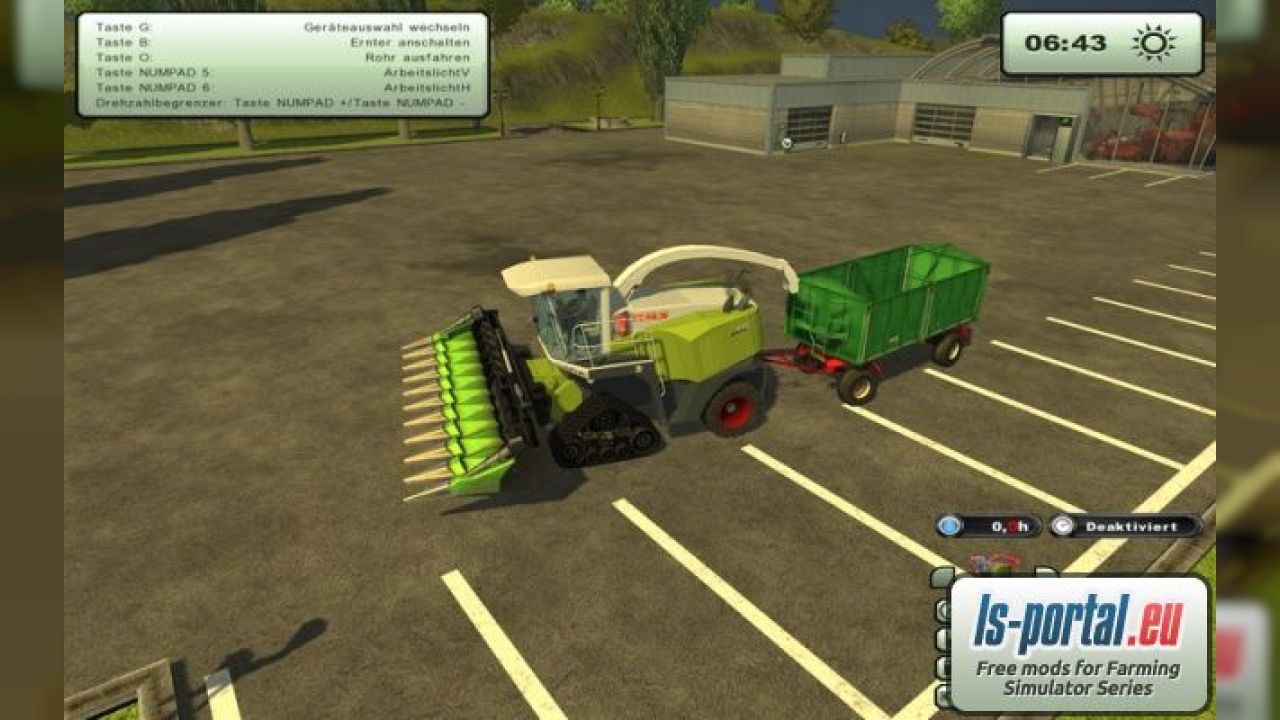 Claas Jaguar 980 TT without cutter beta