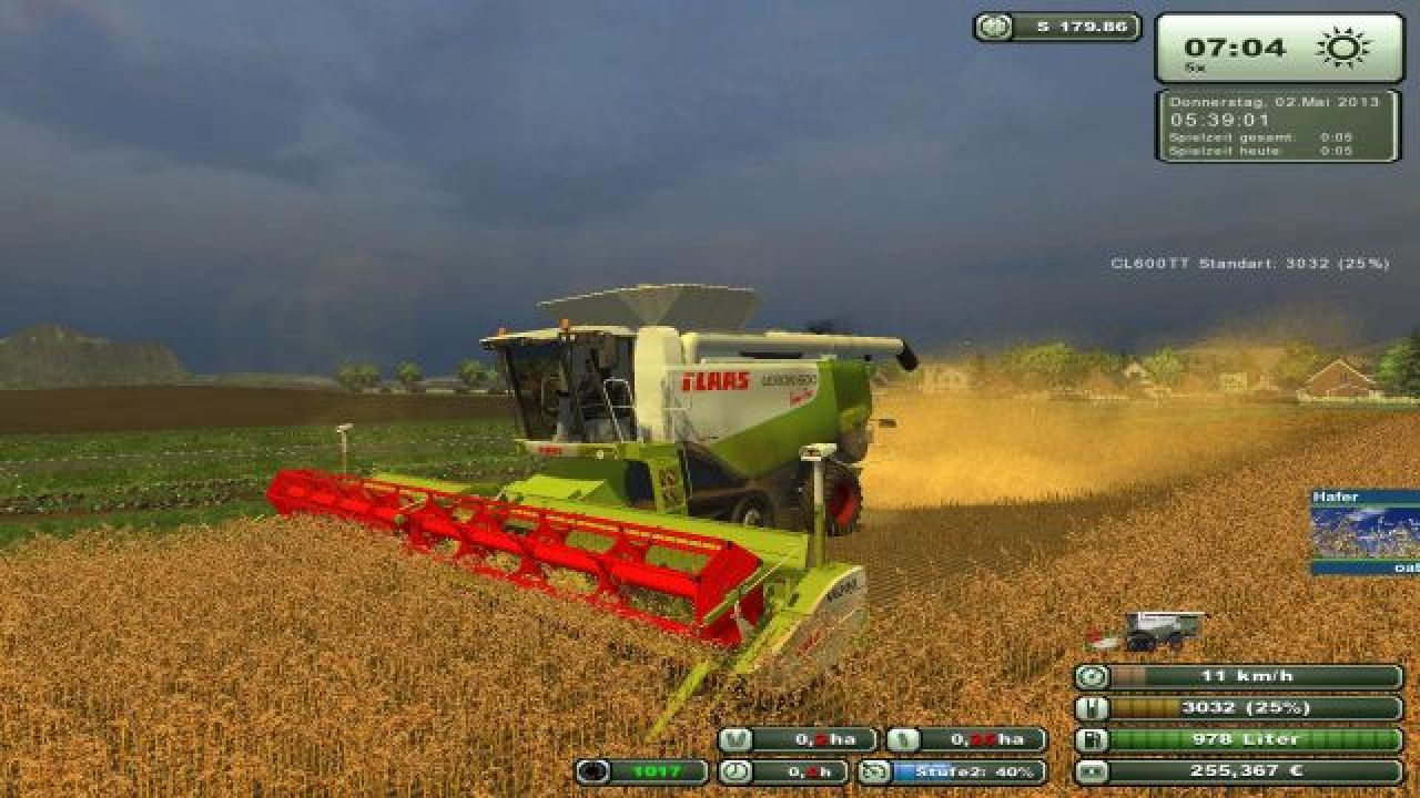 Claas Lexion 600 Multifruit Pack