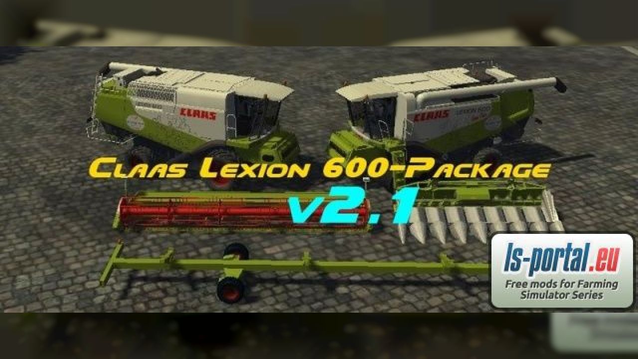 Claas Lexion 600 Package v2.1
