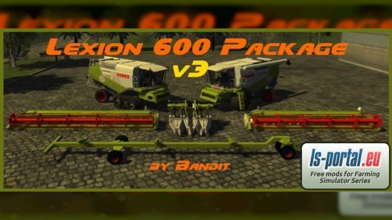 Claas Lexion 600 Package v3