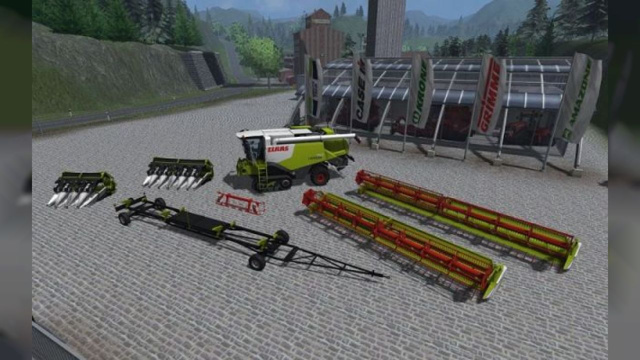 Claas Lexion 750TT Pack