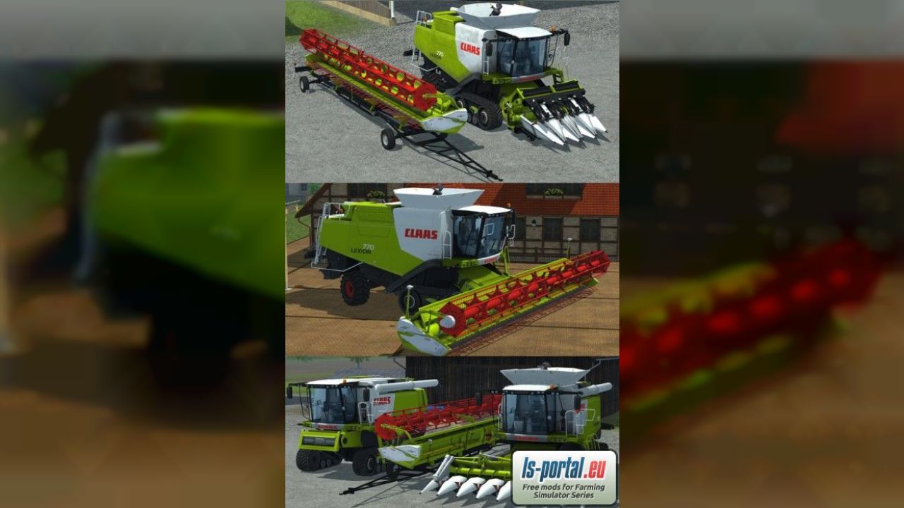Claas Lexion 770 TerraTrac Package