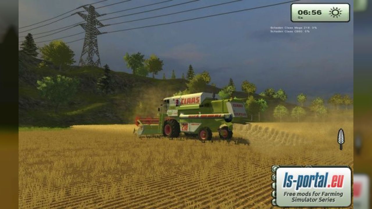 Claas Mega 218 Pack