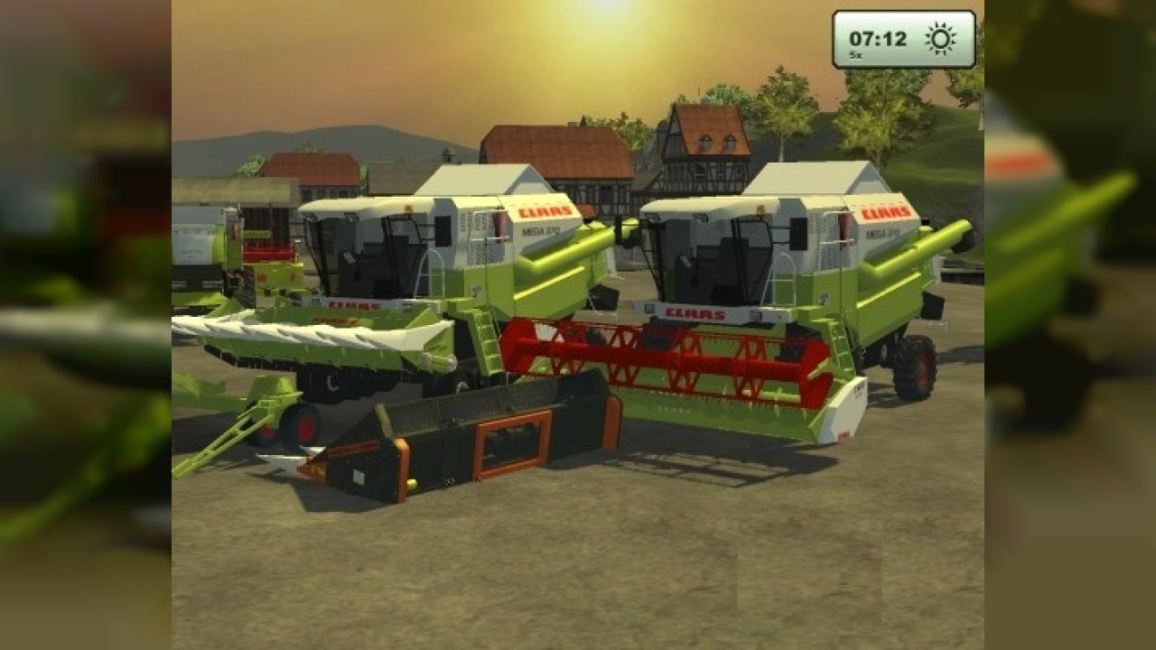 Claas Mega 370 Pack