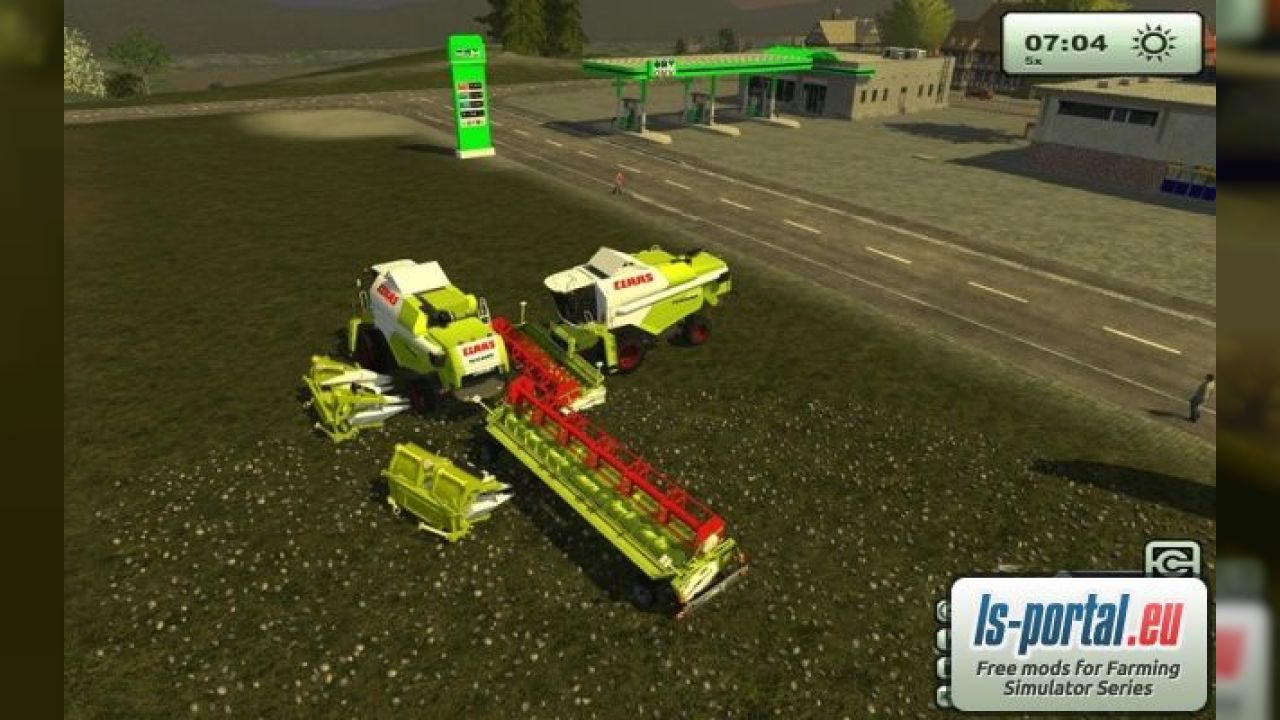 Claas Tucano complete Package