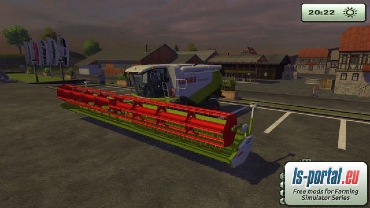 Claas Vario 1200 animated