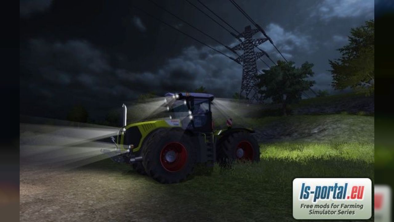 Claas Xerion 5000 TracVC Night Edition v2