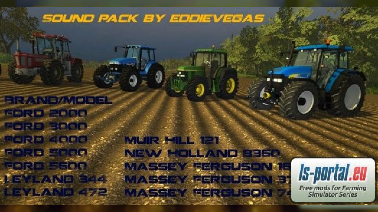 Classic UK and USA tractor sound pack