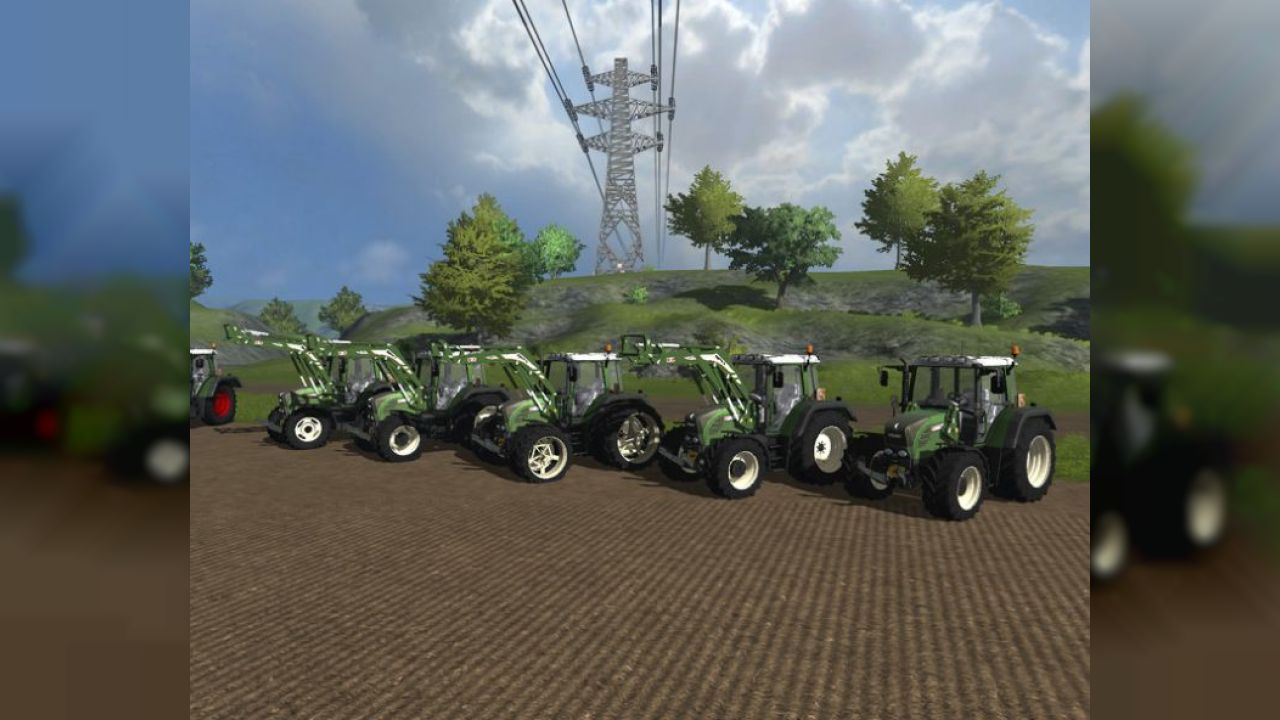 Fendt 312 TMS WHITE v2.0 MR