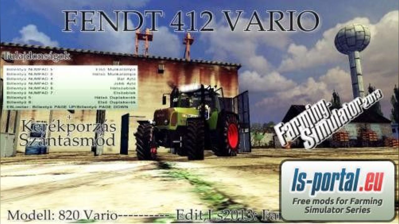 Fendt 412 PloughingSpec FS2013 KingMods Fendt 412 PloughingSpec FS2013 KingMods