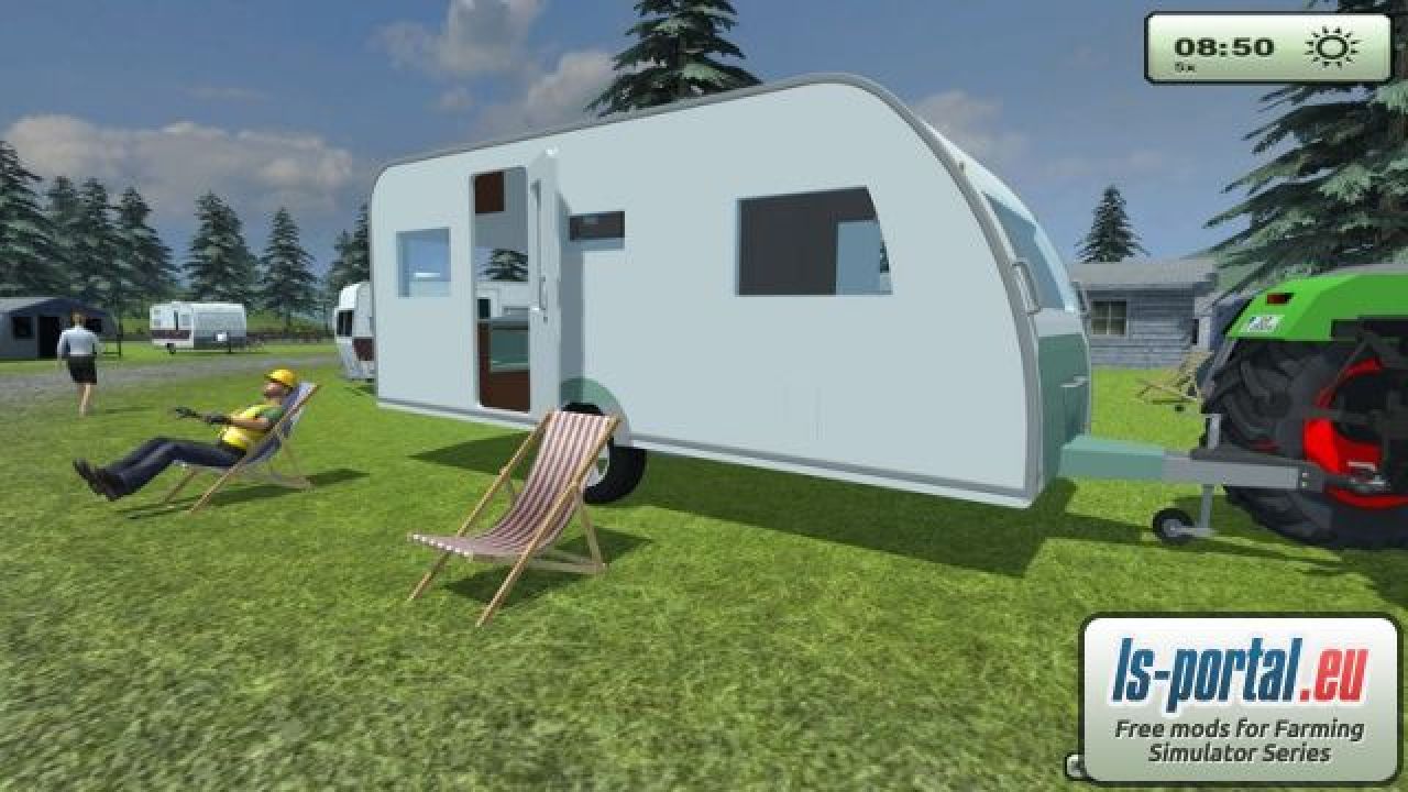 Hymer camping