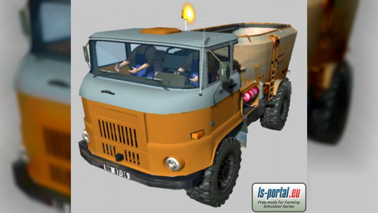 IFA W50 mixer wagon